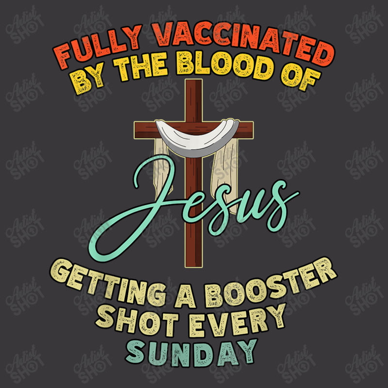 Jesus Fully Vaccinated By The Blood Of Jesus Booster Sunday 523 Ladies Curvy T-Shirt by urethrapricey | Artistshot