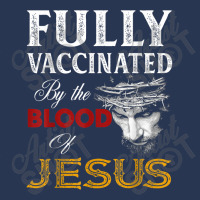 Jesus Fully Vaccinated By The Blood Of Jesus Christian Jesus Faith Ladies Denim Jacket | Artistshot