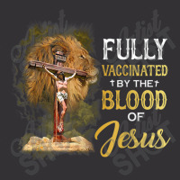 Jesus Fully Vaccinated By The Blood Of Jesus Cross Faith Christian Vintage Hoodie And Short Set | Artistshot