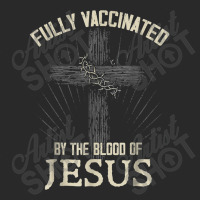 Jesus Fully Vaccinated By The Blood Of Jesus Funny Christian 234 Printed Hat | Artistshot