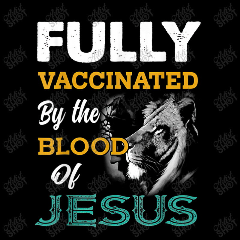 Jesus Fully Vaccinated By The Blood Of Jesus Lion God Christian Kids Cap | Artistshot