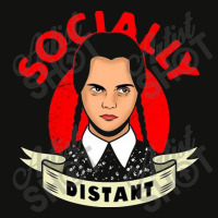 Socially Distant Girl Scorecard Crop Tee | Artistshot