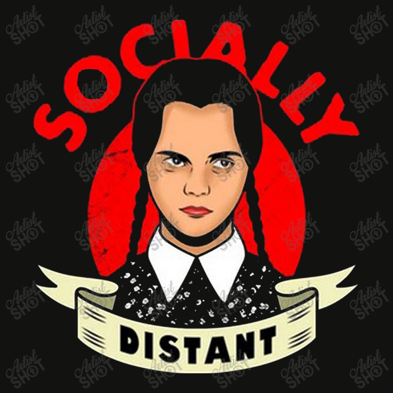 Socially Distant Girl Scorecard Crop Tee by Mbeler | Artistshot