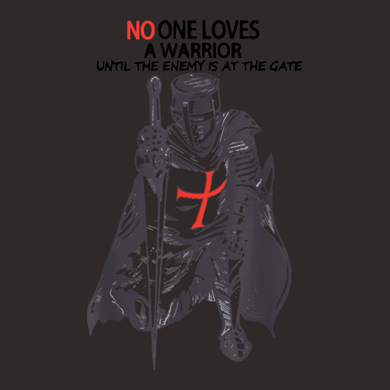 No One Loves A Warrior, Crusader Jesus Cross Knight Templar T Shirt Racerback Tank | Artistshot