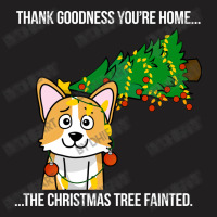 Funny Corgi The Xmas Tree Fainted Christmas T-shirt | Artistshot