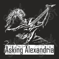 Asking Alexandria Metalcore Ladies Fitted T-shirt | Artistshot