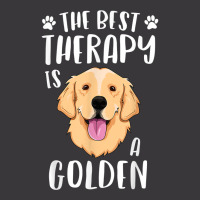 The Best Therapy Is A Golden Retriever T Shirt Women Dog T Shirt Ladies Curvy T-shirt | Artistshot