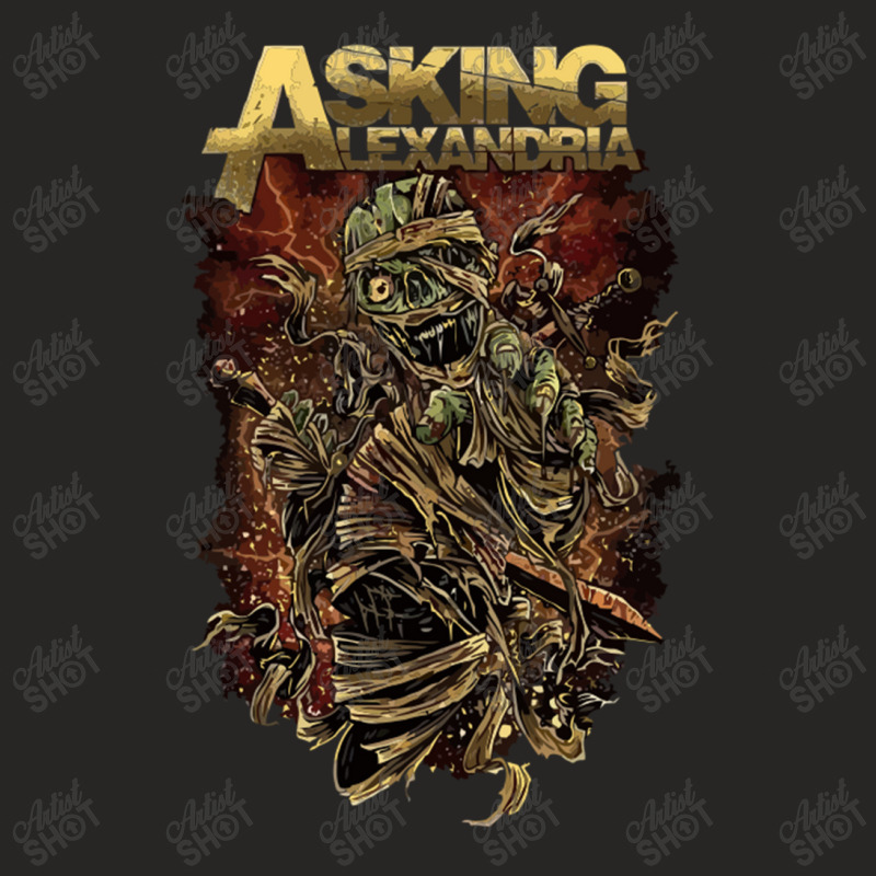 Asking Alexandria Metalcore Ladies Fitted T-Shirt by billy art | Artistshot