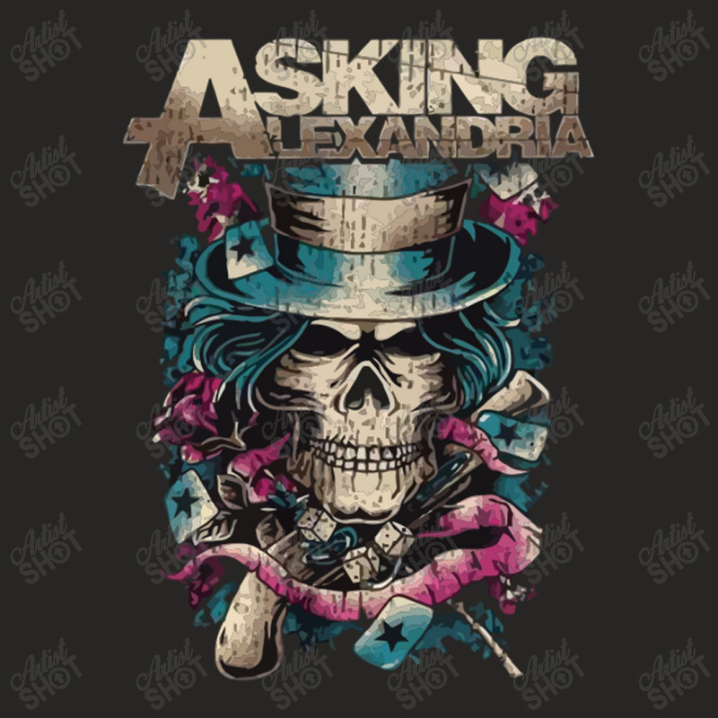 Asking Alexandria Metalcore Ladies Fitted T-Shirt by billy art | Artistshot