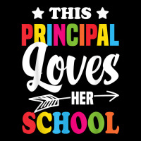 This Principal Loves Her School Head Teacher 1st Day School T Shirt Adjustable Cap | Artistshot