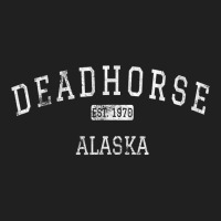 Deadhorse Alaska Vintage T Shirt T Shirt Ladies Polo Shirt | Artistshot