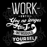 Work Until You No Longer Have A Introduce Fleece Short | Artistshot