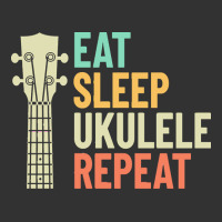 Eat Sleep Repeat T  Shirt Eat Sleep Ukulele Repeat Ukulele Headstock R Baby Bodysuit | Artistshot