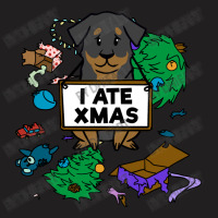Funny Rottweiler I Ate Christmas T-shirt | Artistshot
