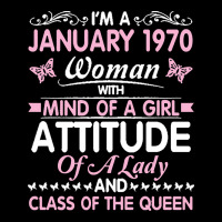 Birthday 51 Years Born In January 1970 T  Shirt I'm A January Woman 19 Legging | Artistshot