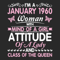 Birthday 61 Years Born In January 1960 T  Shirt I'm A January Woman 19 Printed Hat | Artistshot