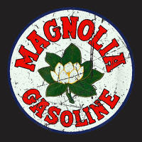 Vintage Magnolia Gasoline Gas Pump Road Sign T Shirt T-shirt | Artistshot