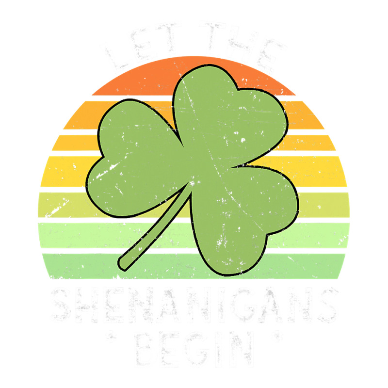 Let The Shenanigans Begin Vintage Saint Patricks Day Youth Zipper Hoodie | Artistshot