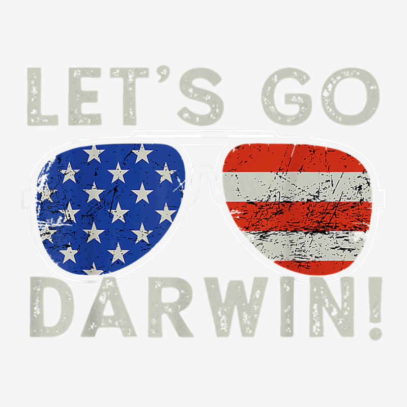 Aviator Sunglasses American Flag Let’s Go Darwin T Shirt Adjustable Cap by NatalieRoseHeinz | Artistshot