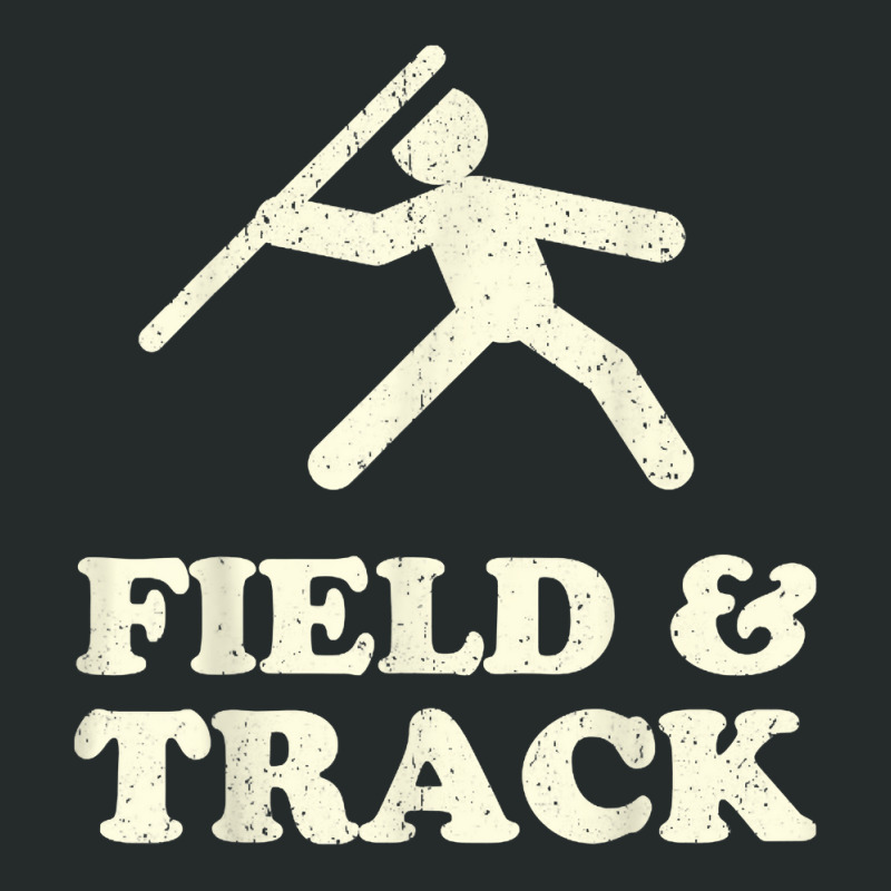 Vintage Track & Field Throwing Coach Javelin Shot Put Discus T Shirt Women's Triblend Scoop T-shirt by haylesfshiltsxd1 | Artistshot