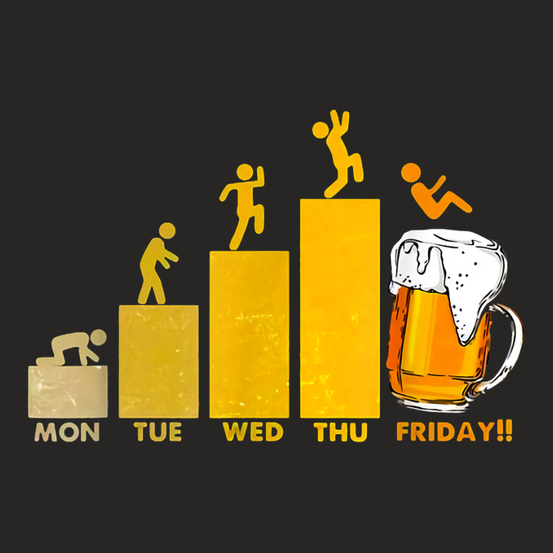 Week Craft Beer Funny Weekly Work Schedule Of Drinking Team T Shirt Ladies Fitted T-Shirt by kewisharemeliadq | Artistshot