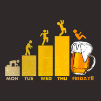 Week Craft Beer Funny Weekly Work Schedule Of Drinking Team T Shirt Racerback Tank | Artistshot