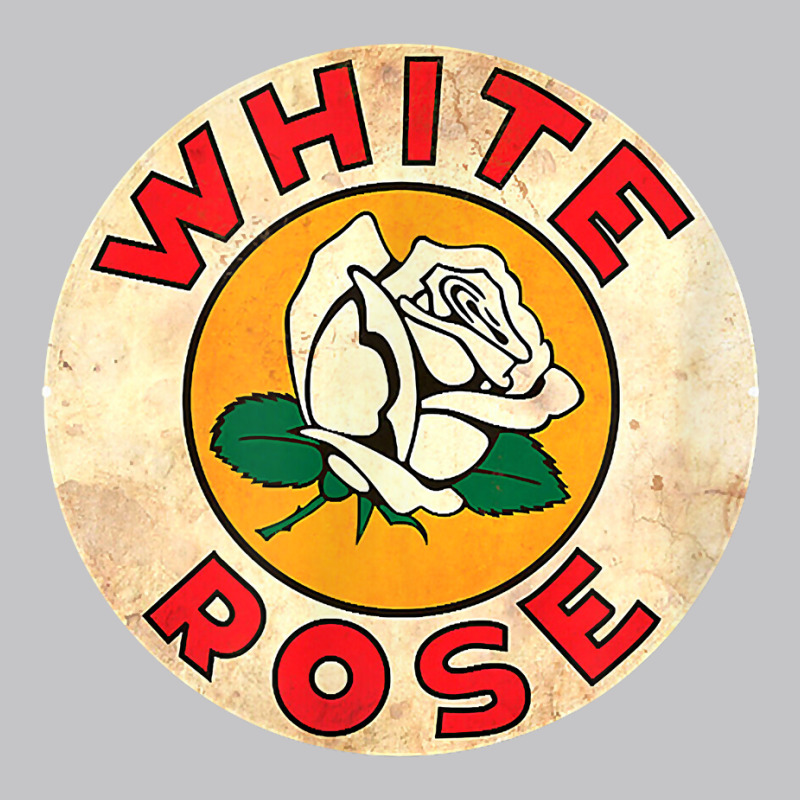 Vintage White Rose Gasoline Gas Pump Road Sign T Shirt Baby Bodysuit | Artistshot