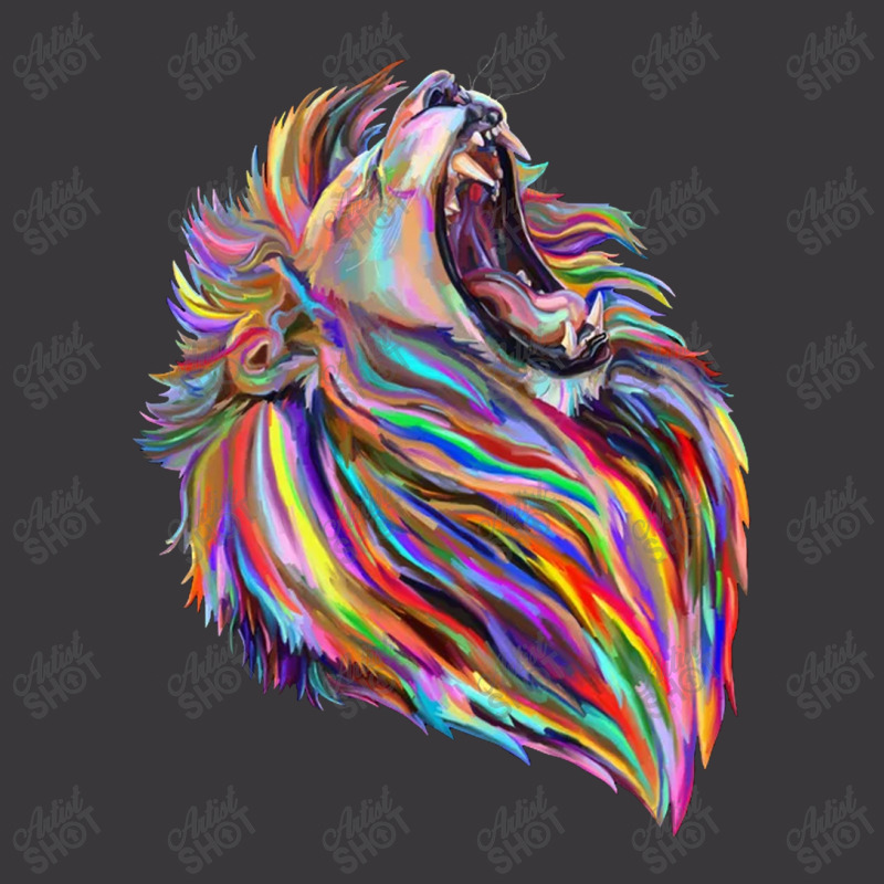 Roaring Regal Rainbow Lion Ladies Curvy T-Shirt by kakashop | Artistshot