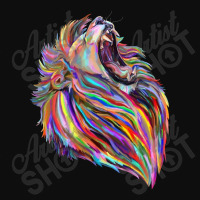 Roaring Regal Rainbow Lion Crop Top | Artistshot