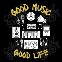 Good Music Good Life V-neck Tee | Artistshot