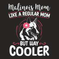 Womens Funny Malinois Lover Graphic For Women Moms Belgian Shepherd T Ladies Fitted T-shirt | Artistshot