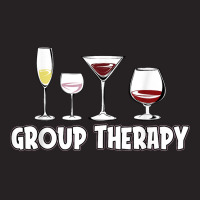 Wine Drinking Group Therapy Wine T Shirt Vintage Cap | Artistshot