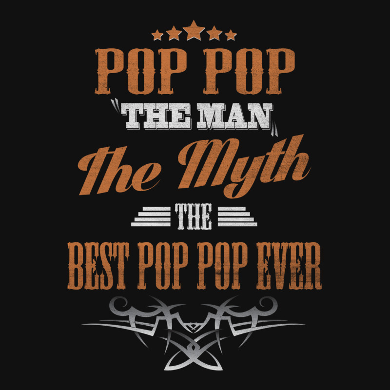 Pop Pop The Man The Myth Best Pop Pop Ever Pin-back Button | Artistshot