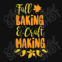 Fall Baking & Craft Making Motorcycle License Plate | Artistshot
