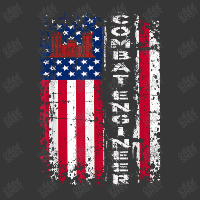 Combat Engineer Distressed American Flag   U.s. Military Toddler Hoodie by daniellepaine | Artistshot