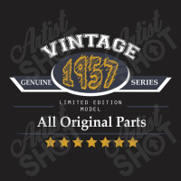 Vintage Genuine 1957 Series All Original Parts T-shirt | Artistshot