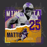 Alexander Mattison Football Paper Poster Vikings Vintage Short | Artistshot