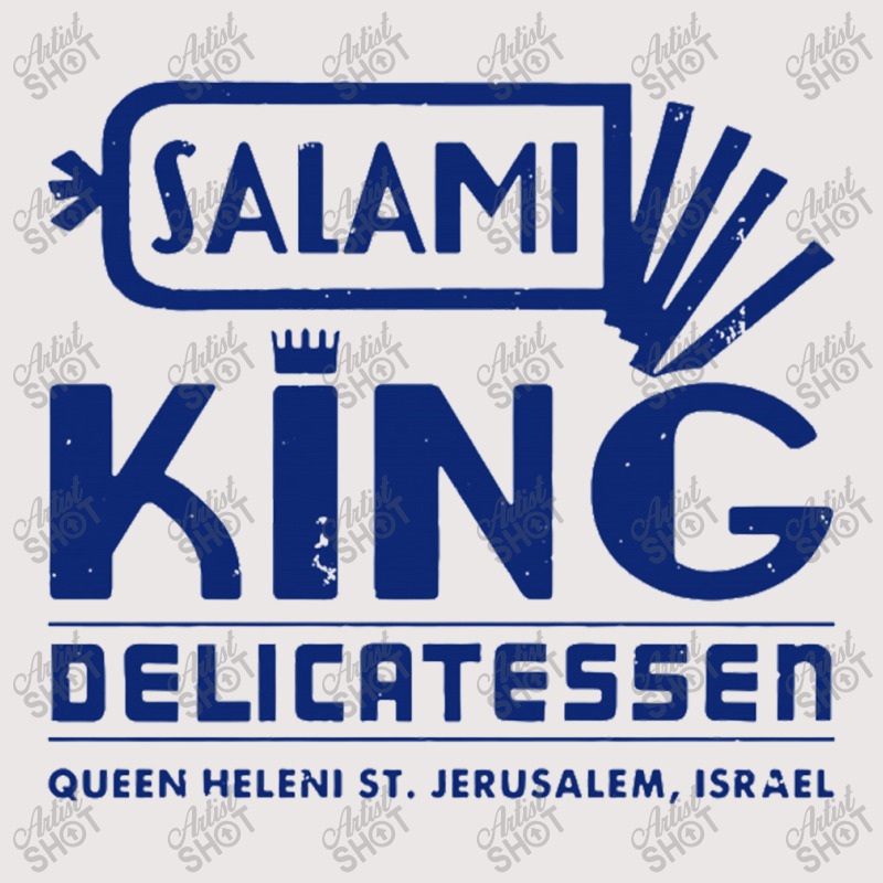 Salami King Jewish Deli T Shirt Jerusalem Israel T Shirt Delicatessen Pocket T-shirt | Artistshot