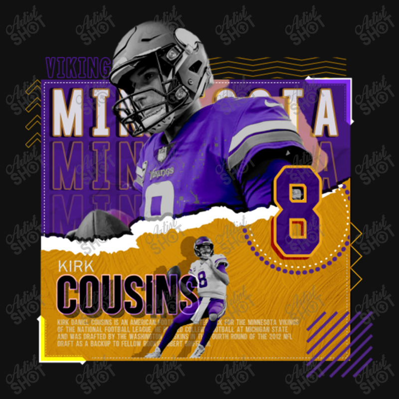 Minnesota Vikings NFL Custom Name Sunflowers And American