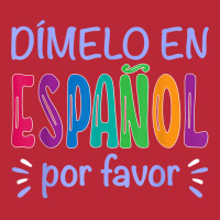 Dimelo En Espanol Bilingual Spanish Teacher T Shirt Women's V-neck T-shirt | Artistshot