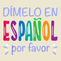 Dimelo En Espanol Bilingual Spanish Teacher T Shirt Cropped Hoodie | Artistshot