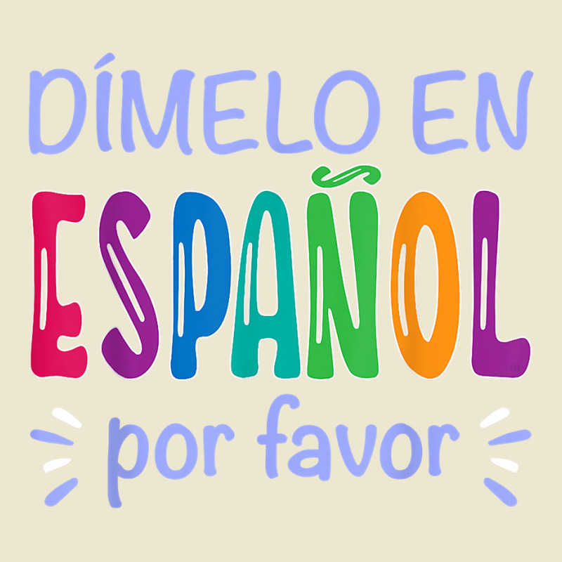 Dimelo En Espanol Bilingual Spanish Teacher T Shirt Cropped Hoodie by maionexzweddel1i | Artistshot