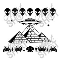 Pyramid T Shirt Ufo T Shirt Space Invaders T Shirt Area 51 Shirt Alien Toddler T-shirt | Artistshot