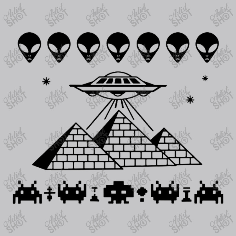 Pyramid T Shirt Ufo T Shirt Space Invaders T Shirt Area 51 Shirt Alien Baby Bodysuit by Gretchen Minnis | Artistshot