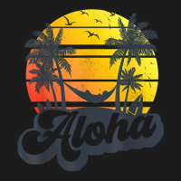 Aloha Hawaii Hawaiian Island Shirt Palm Trees Beach Vacation T Shirt Hoodie & Jogger Set | Artistshot