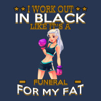 I Work Out In Black For My Funny Sarcastic T Shirt Ladies Denim Jacket | Artistshot