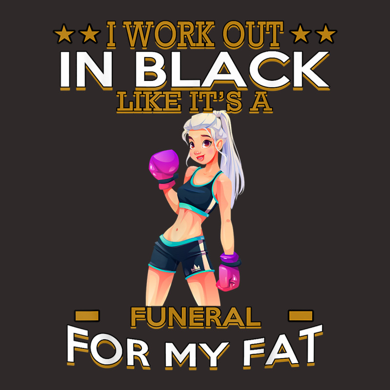 I Work Out In Black For My Funny Sarcastic T Shirt Racerback Tank by muhrlycogant3h | Artistshot