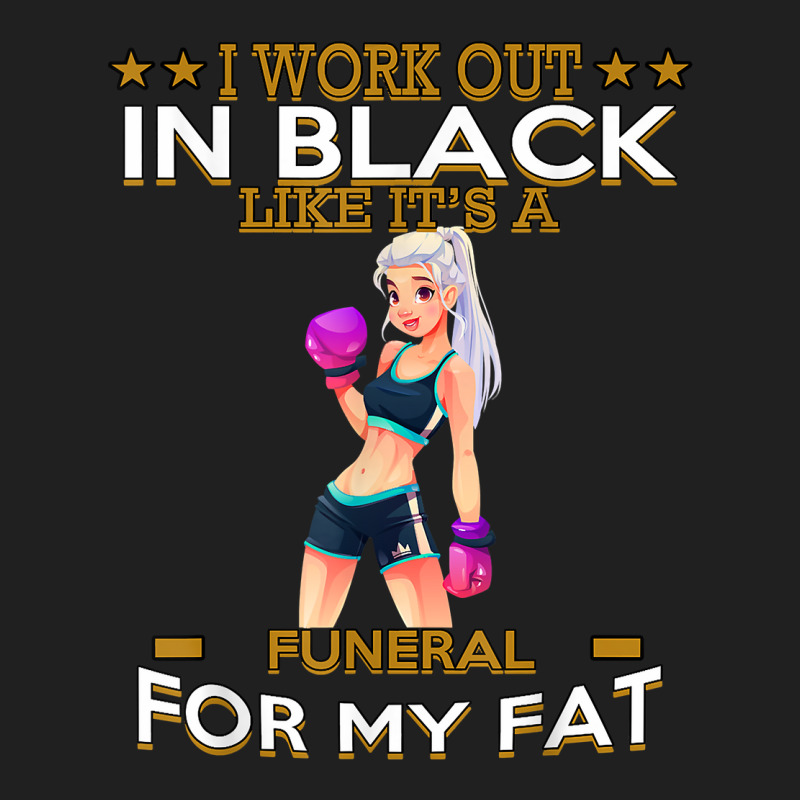 I Work Out In Black For My Funny Sarcastic T Shirt Ladies Polo Shirt by muhrlycogant3h | Artistshot