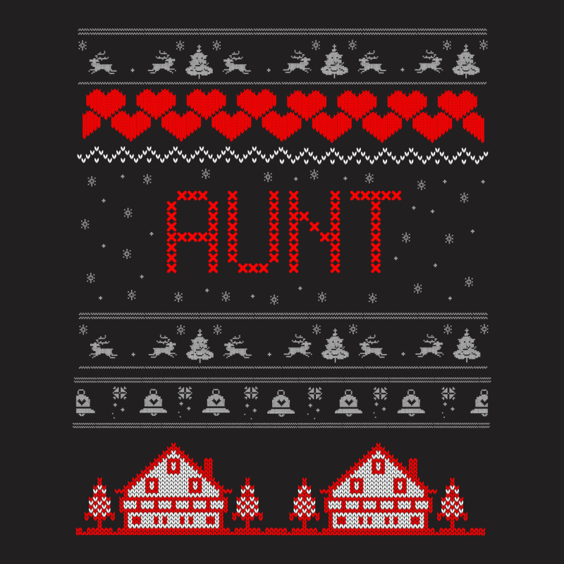 Aunt Ugly Christmas Sweater T-shirt | Artistshot