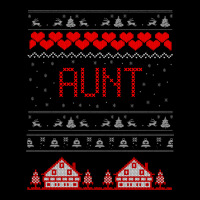 Aunt Ugly Christmas Sweater V-neck Tee | Artistshot